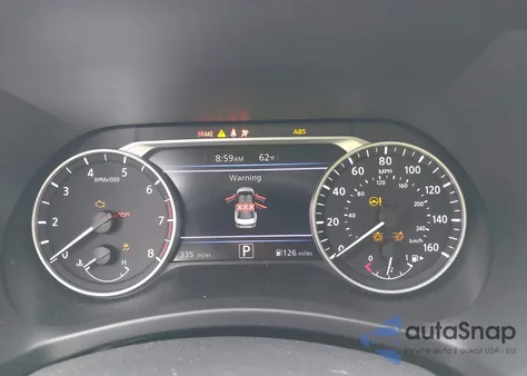 2025 Nissan Sentra Sr from USA, damaged, VIN 3N1AB8DV6SY316257